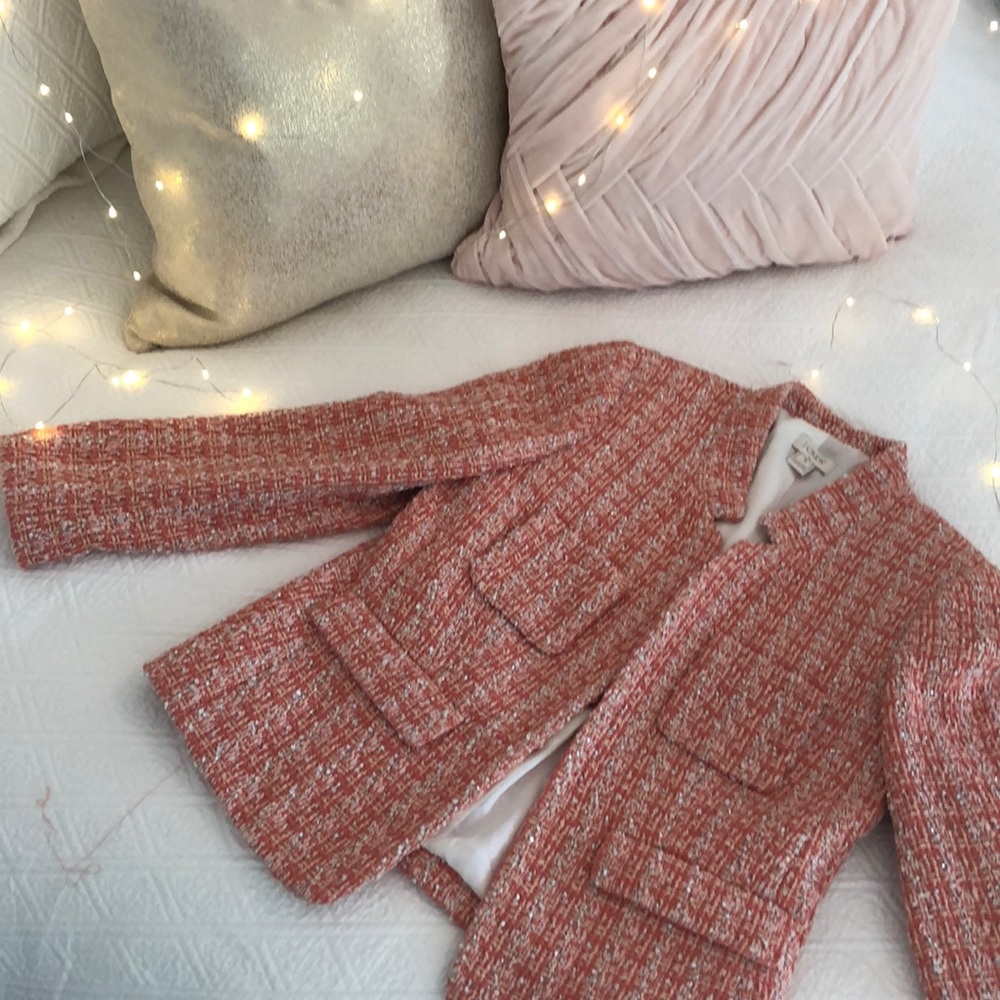 💕NWT J.CREW PEACH JACKET💕